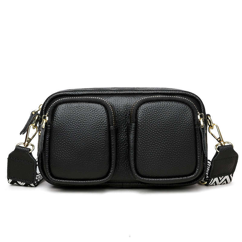 designer bag Luxury bag Genuine Leather Women's New Trendy Multi-Pocket Pillow Fashion Top Layer Cowhide Single Shoulder Crossbody Bag