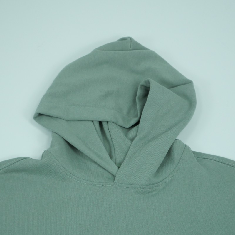 Solid Color Hoodie - Loose American Retro Casual Top, Unisex, Customizable Pattern-04009