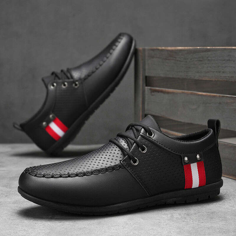 Beijiang Wolf Casual Leather for Men 2025 New Korean Trendy British Style Loafers Men's Large Size White Shoes