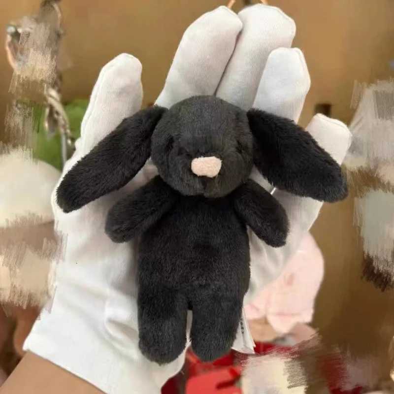 10cm Cute Bunny Plush Keychains Lovely Rabbit Backpack Charm Stuffed Animals Toy Bags Accessories Gifts for Girls Women FriendsXJ250928