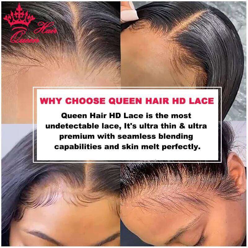 Real Invisible 13X6 13X4 7X7 6X6 5X5 4X4 Pre Plucked Closure 100% Virgin Human Raw HD Lace Frontal Queen Hair Xiusiyuan2509