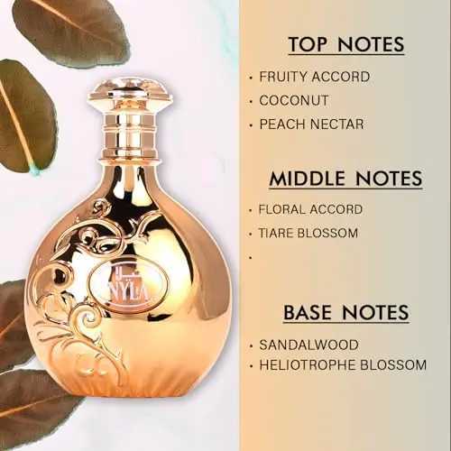 100ML Arabiyat Nyla VaniElle Arabian Womens Perfume Cologne for Man Cosmetic Pheromone Fragrance Body Spray M250928