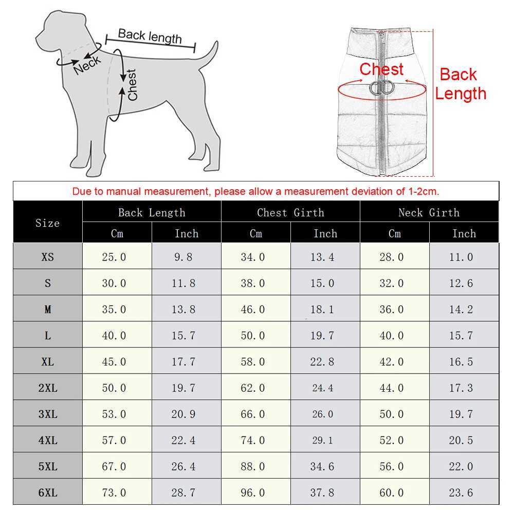 Waterproof Pet et Winter Warm Puppy Clothes Outdoor Dog Zipper Coat With DRing For Small Large Dogs Cats Chihuahua Labrodor X250928