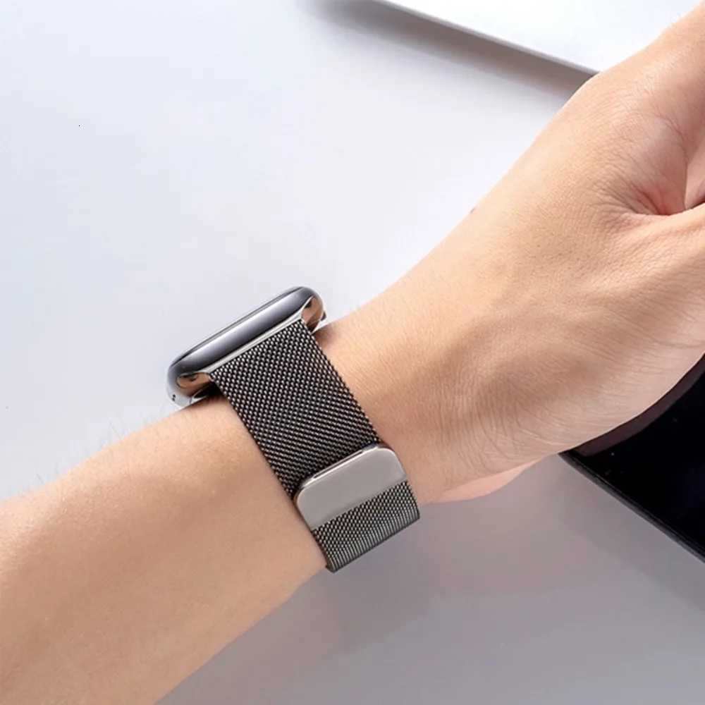 Metal Band for Apple Watch Strap 49mm 46mm 42mm 45mm 44mm 41mm 40mm Milanese Loop Bracelet for iWatch 11 10 9 8 7 6 5 4 SE Ultra W250928
