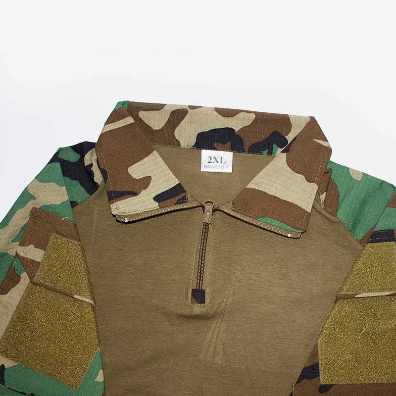 Outdoor Airsoft Paintball Clothing Shooting Uniform Tactical Combat Camouflage Shirts Cargo Pants ElbowKnee Pads Suits W250928