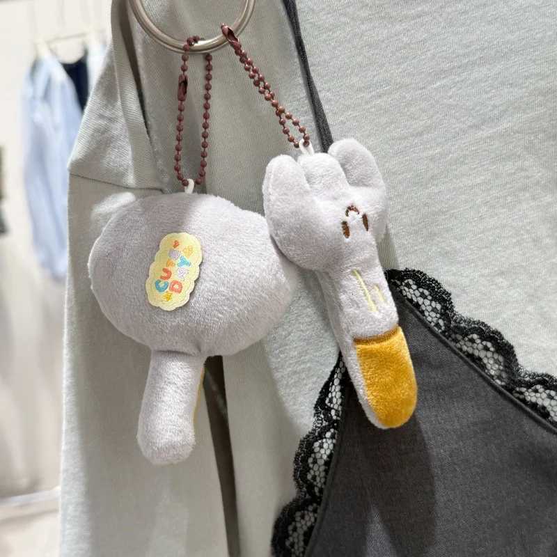 Kawaii Croissant Long Bread Series Plush Keychain Cute Decoration Backpack Pendant Plush Toy Doll Keyring Doll Girl GiftXJ250928