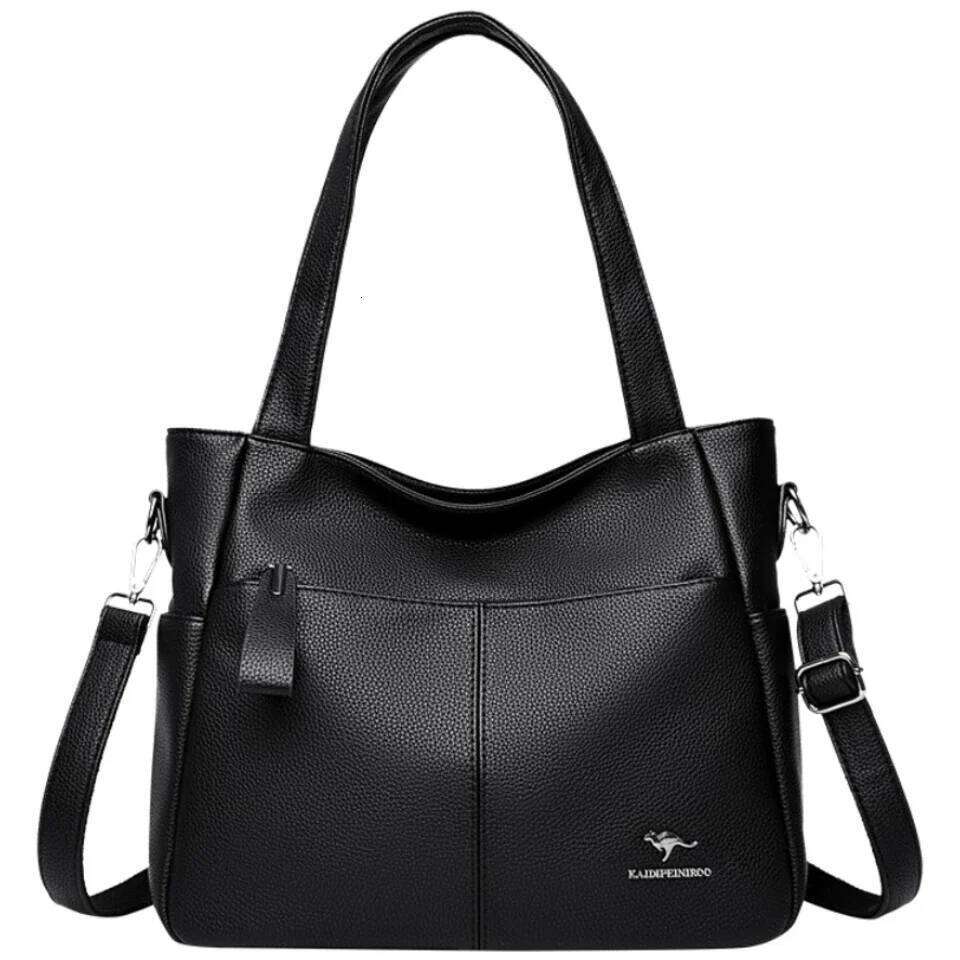 Genuine Brand Soft Leather Hand Bag Handbags Designer Female Shoulder Crossbody Tote Bags for Women Sac