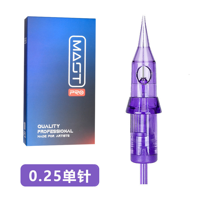 50 pieces/box mixed size RL/RS/RM/M sterilized mast tattoo PRO core needle permanent tattoo machine supply 0.3mm/0.35mm 241011