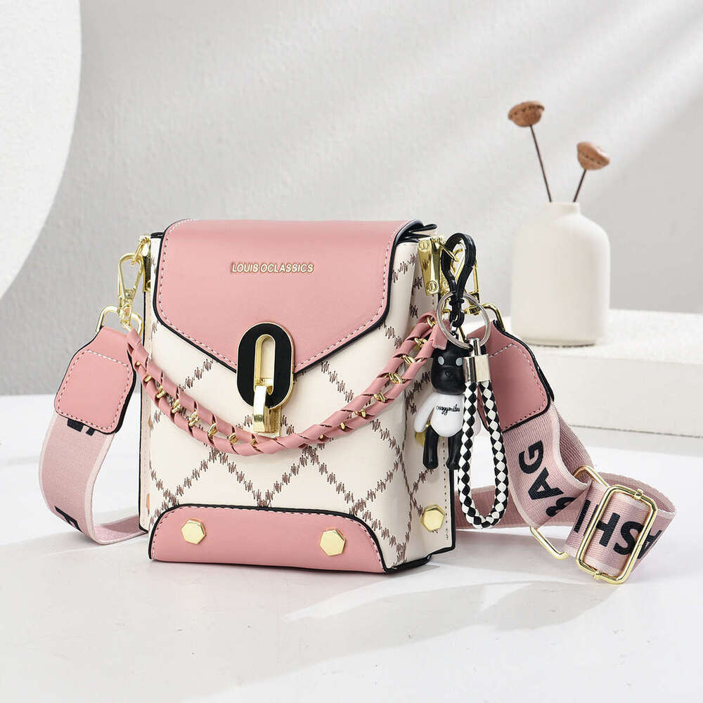 Korean Style Simple Fashion Trendy Mini Phone Summer New Versatile Small Square Single Shoulder Crossbody Bag
