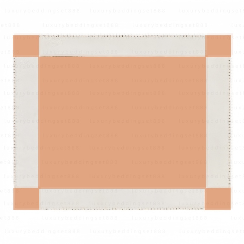 Designer blanket h luxury brand blanket sofa blanket winter airplane air-conditioning blanket cashmere and wool blended high-quality throw blanket