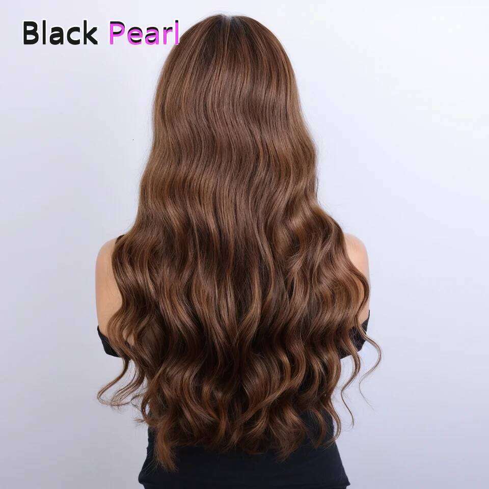180D Highlight Wave Wig With Bangs Wear To Go Ombre Blonde Brazilian Body Wavy Human Hair Wigs For Women Xiusiyuan2509