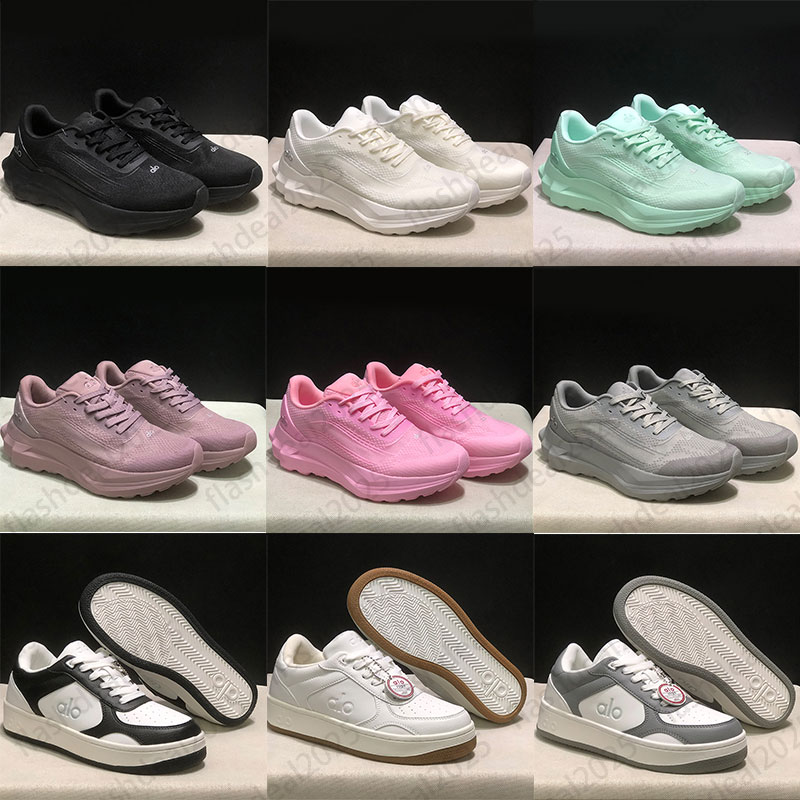 With Box designer alos yoga Recovery Mode Runner casual shoes chaussure for men women Black White mens trainers womens luxury size 36-45