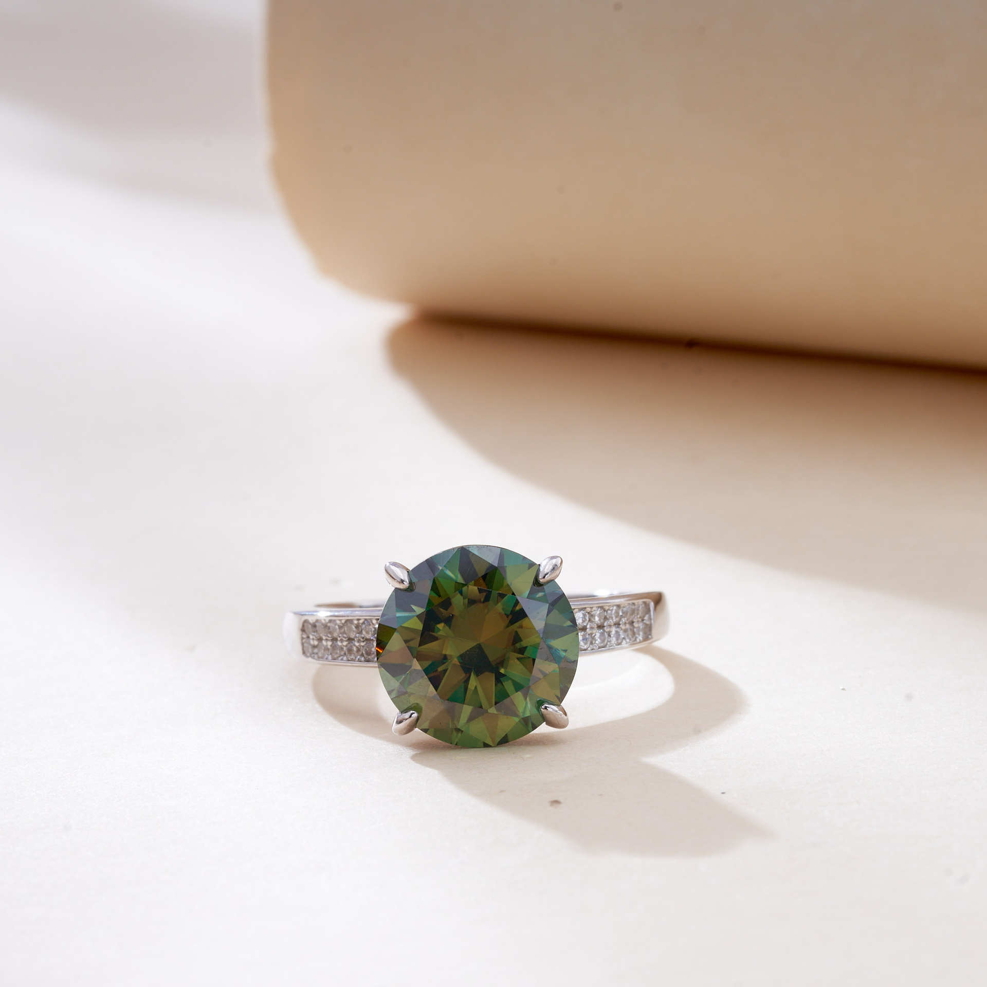 Designer rings for women 5CT luxury sterling silver moissanite ring set with GRA certification gift Valentine's Day gift wedding ring