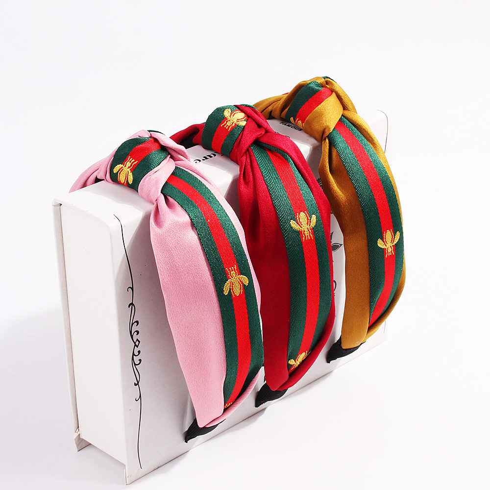 Cute Women Elegant headband knot simple fashion multi-color head hoop girl vocation 250711