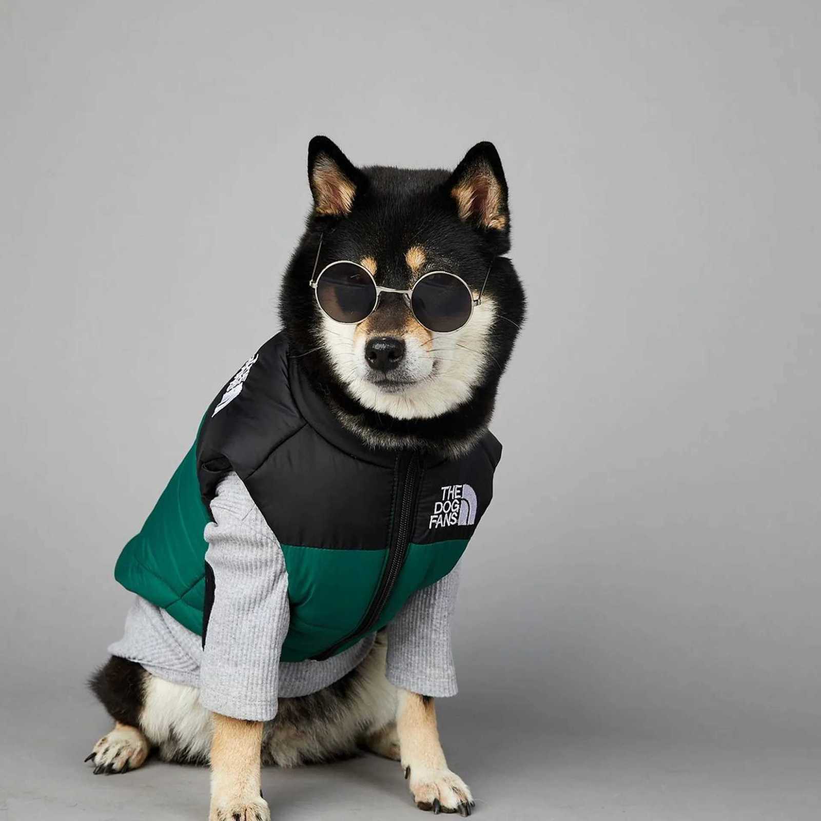 Luxurious Autumn Winter Pet Dog Down Jacket Clothes for Small Medium Large Dogs Warm Thick Dog Vest French Bulldog Puppy Clothes D250928