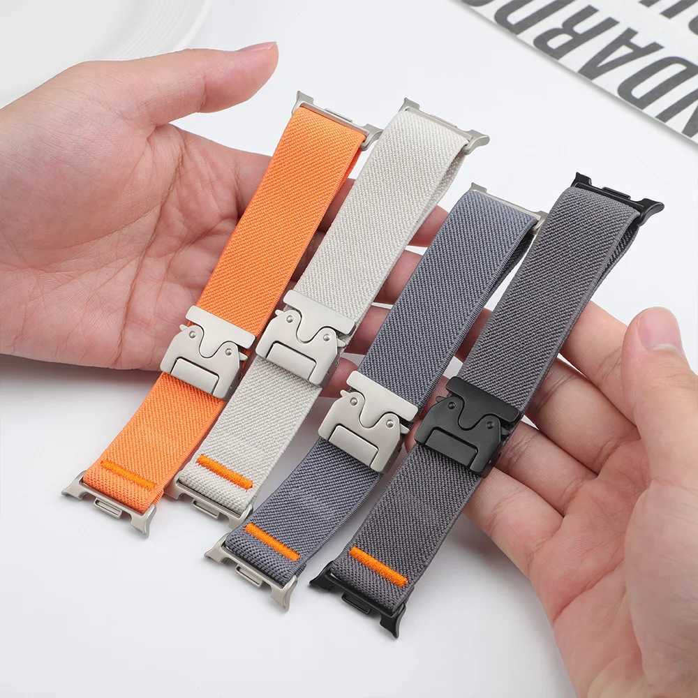 Parachute Strap For Samsung Galaxy Watch 8 40mm 44mm stretch Nylon correa pulseira Bracelet for Galaxy Watch 8 classic Band 46mm W250928