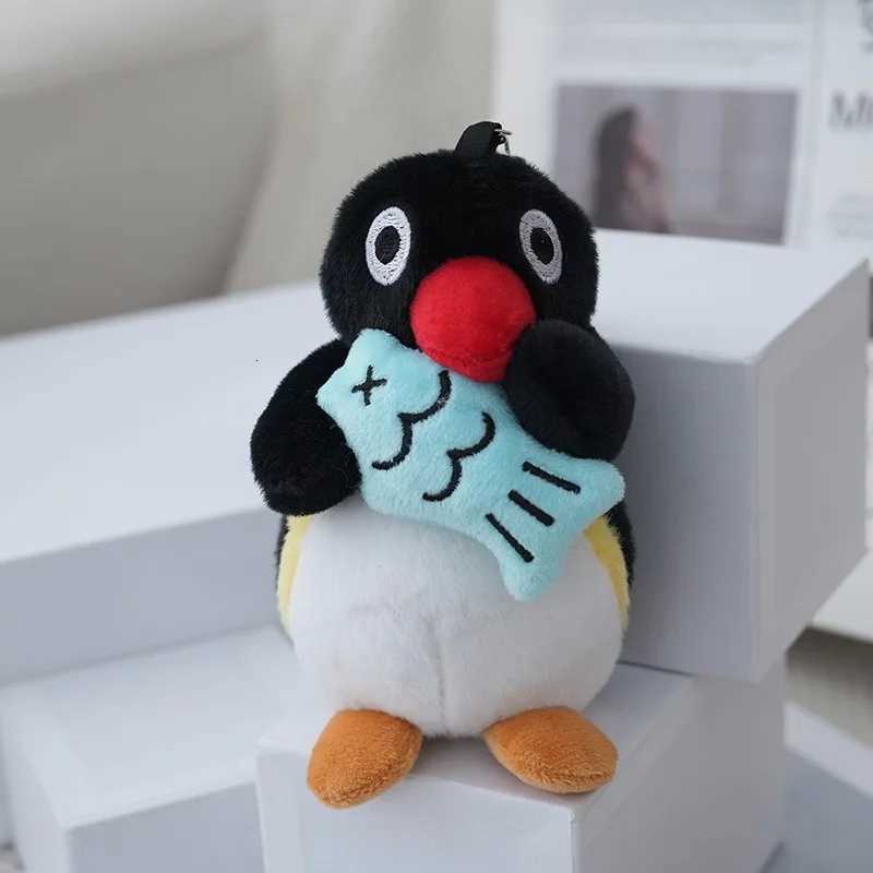 16cm Cute Fat Penguin Plush Pendant Soft Penguin Keychain Stuffed Toy for Backpacks Ornaments Birthday Gifts Car Key Hanging ToyXJ250928