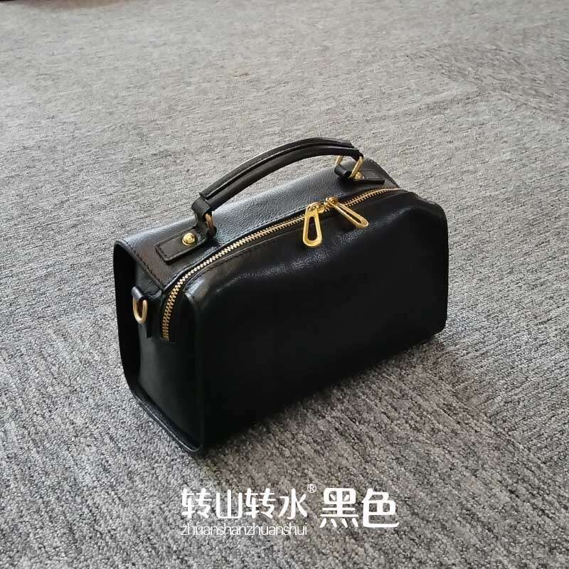 designer bag Luxury bag Crossbody for Women Made of Top Layer Cowhide Leather, New Handbag Boston Pillow Box Bag