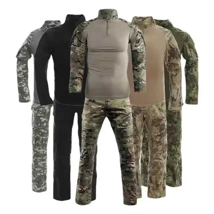Uniform Tactical Camouflage Suit Uniforms for Men Paintball Suit Softair Tactical Suit W250928