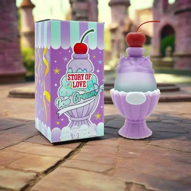 60ml Ice Cream Sweet Womens Perfume Longlasting Vitality Floral Fragrance Eau De Toilette Charming Date Fragrance Spray M250928