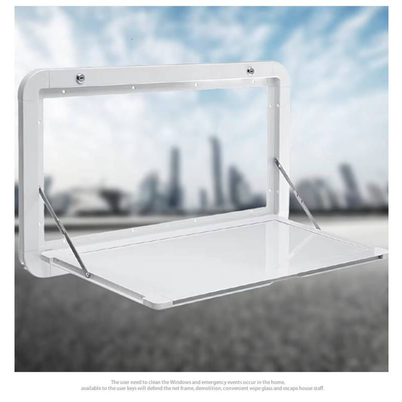 Lockable Picnic Camping Folding Outdoor Set Wall-Mounted RV Foldable External Table with Stand