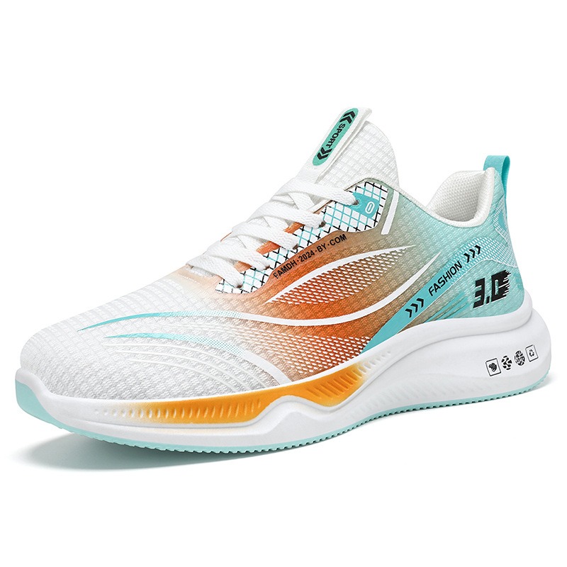 Modern Men Casual Jogging Trainers Versatile Outdoor Activity Shoes Sneakers Men Fall Fashion Casual Shoes Soft Soled Light Running Shoes