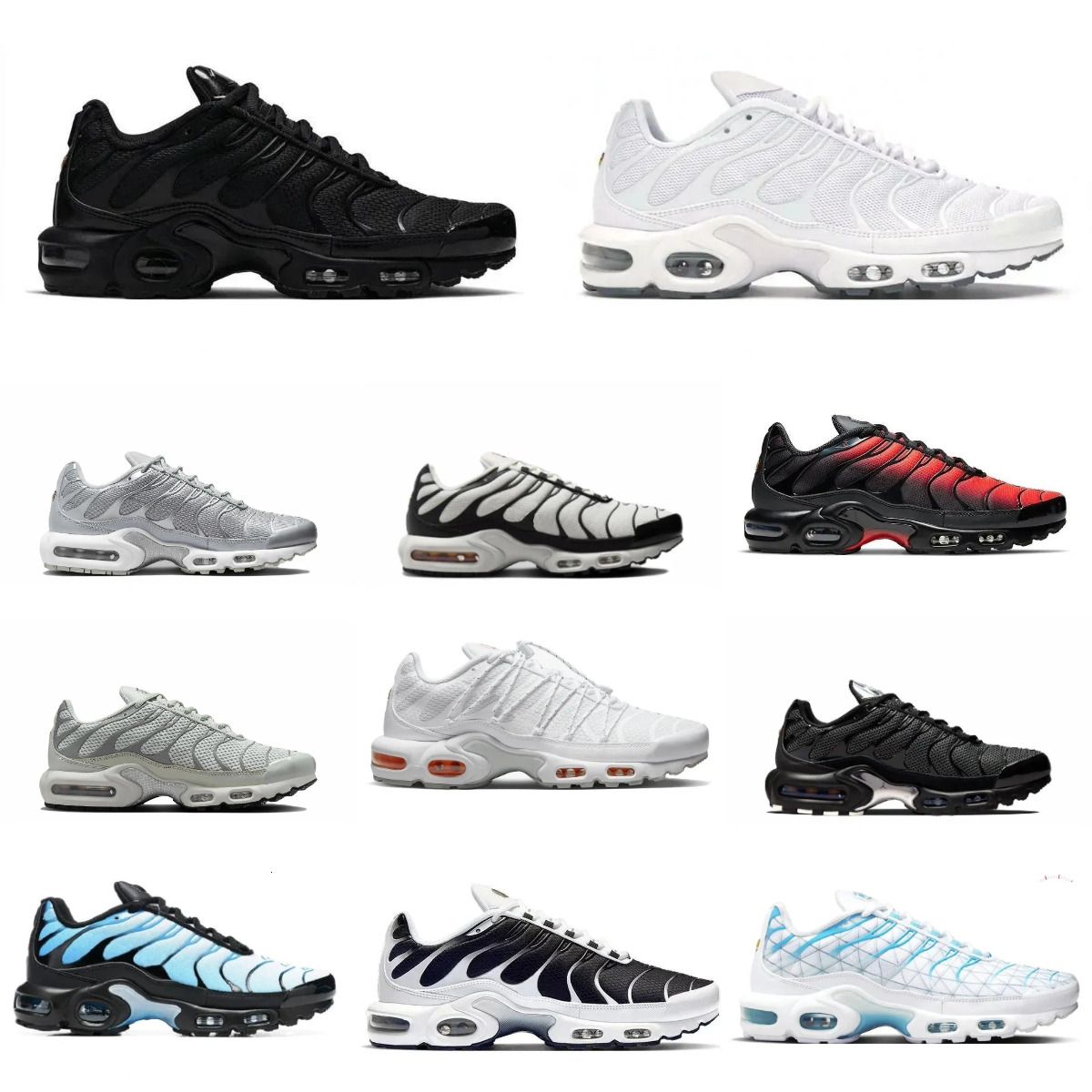 Trainers TN Plus Ultra Running Shoes Men Women Tns 3 Utility Requin SE OG Triple White Black Grey Blue Gradient Dusk Unity Mesh Breathable Outdoor Sports Sneakers G88