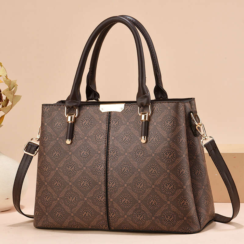 2025 New Fashion Handbag Korean Style Textured Single Shoulder Printed Crossbody Bag for Women