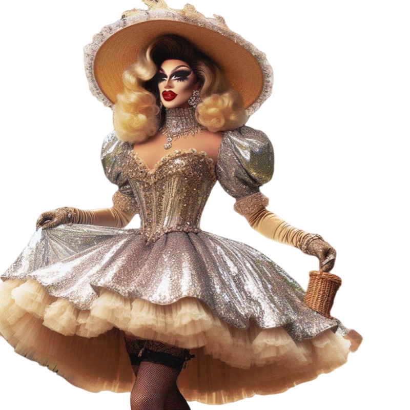 Glitter Sequined Lolita Prom Dresses Above Knee Sweetheart Corset Puff Sleeves Ball Gown Short Cosplay Party Costume Homecoming Dress