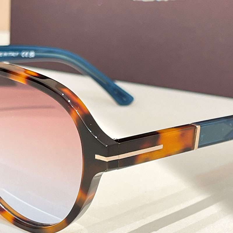 26ss Men Business QUINCY SUNGLASSES Designer Pilot Acetate Frame Women Outdoor Leisure Style Travel Holiday Sunglasses FT1080