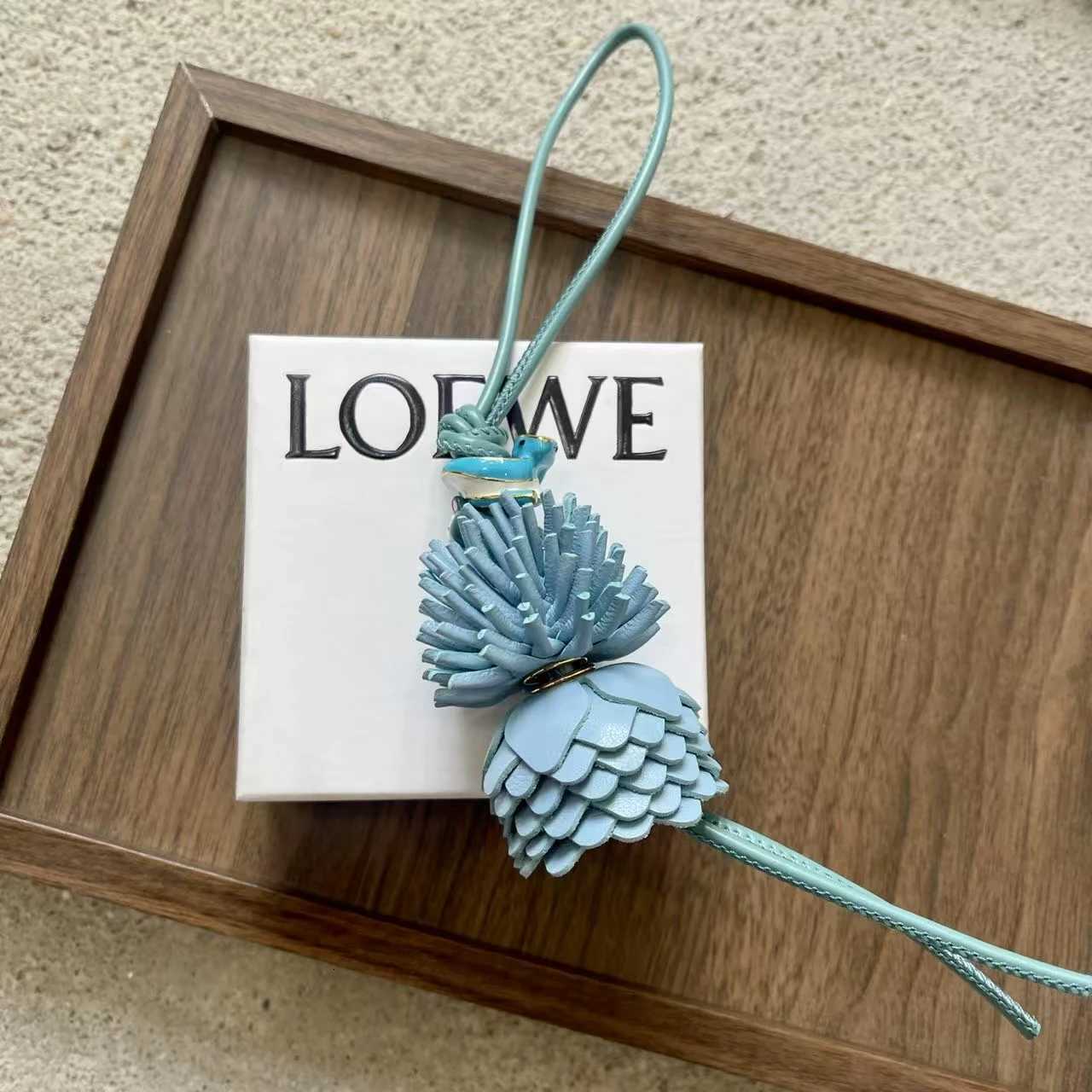 Luxury Cute Animal Leather Pendant DIY Kit Make Your Own Beaded Bag Charm Car Hanging Ornament Y250928