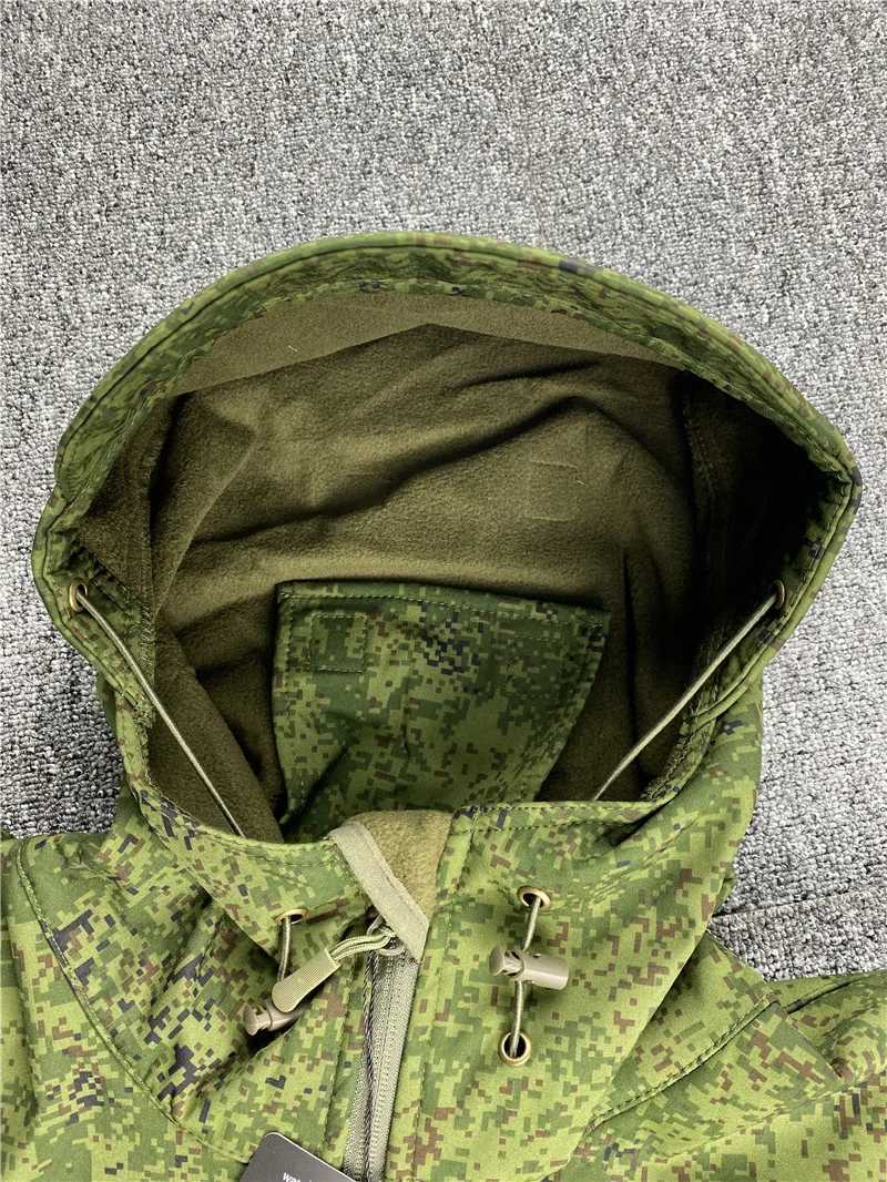 Mege Brand Camouflage Tactical Uniform Outdoor Winter Working Clothing Fleece Warm Jacket and Pants Windproof W250928