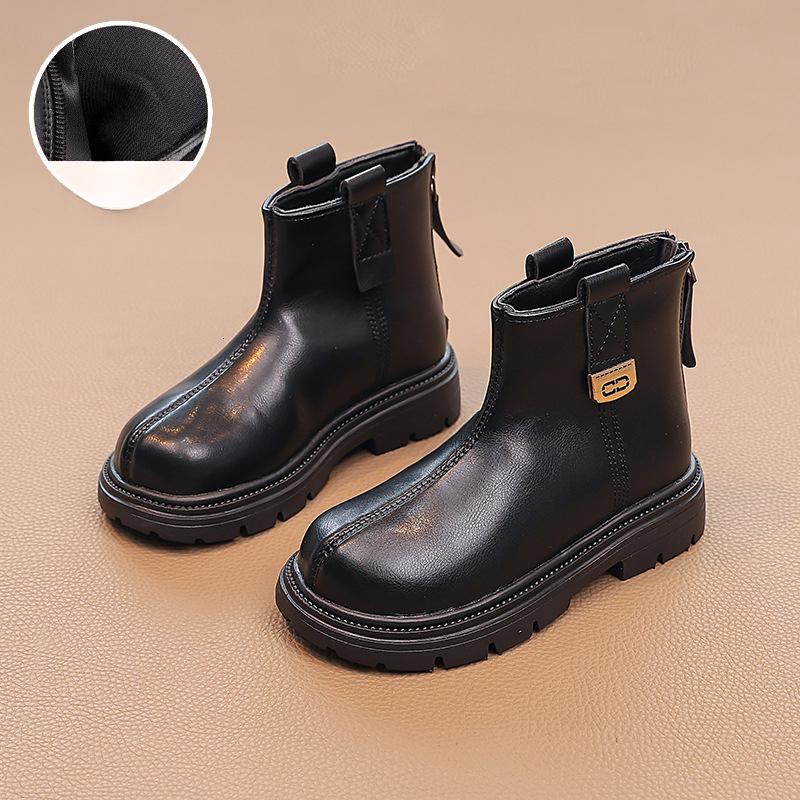 New autumn and winter fashion Martin boots for girls, soft and low cut Korean zipper trend, high luxury cigarette boots, designer shoes