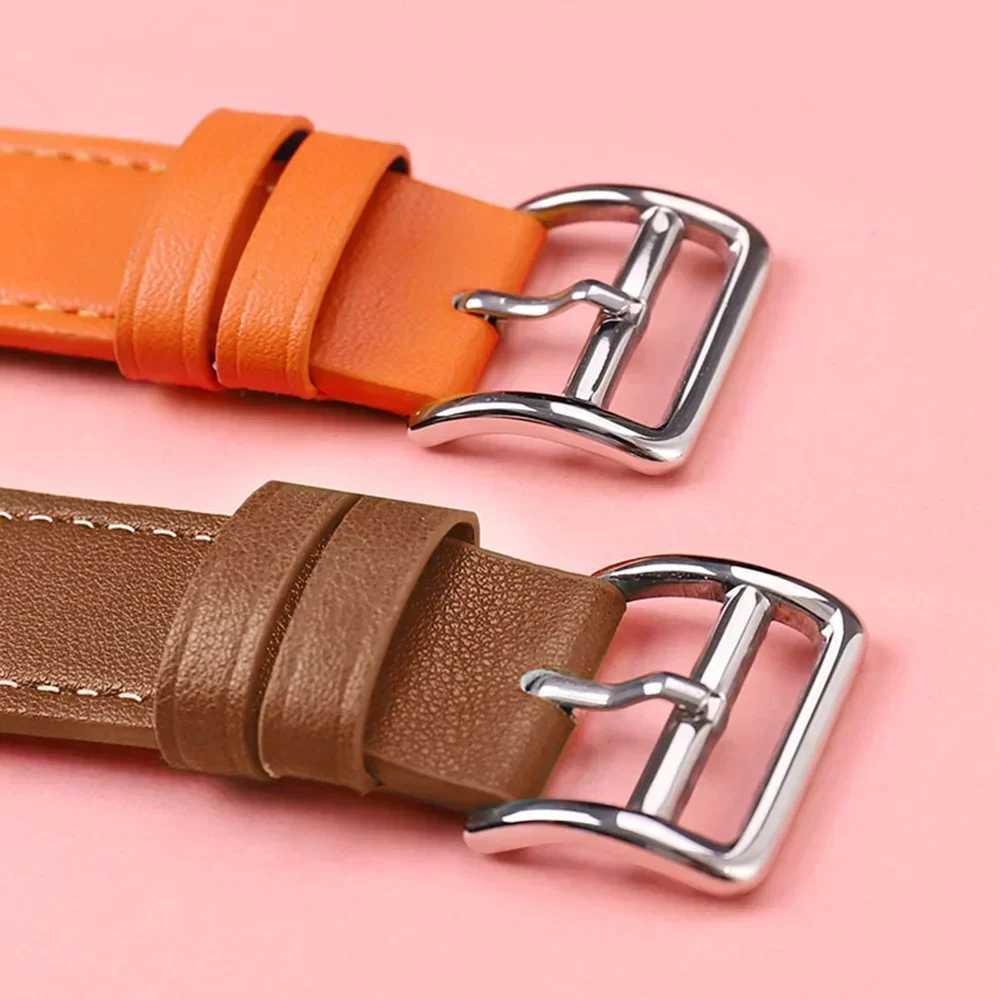 Leather strap For Apple watch band 44mm 45mm 41mm 40mm watchbands Loop bracelet for iWatch ultra 2 49mm series 10 9 8 7 6 5 4 SE W250928