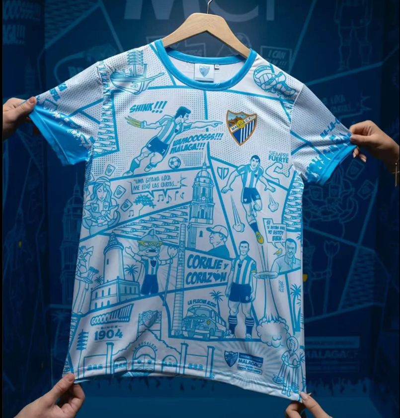 25 26 CAMISETA MALAGA CF Soccer Jersey 120 ANIVERSARIO Kids Kit Remake RETRO 2025 2026 Home Away Football Shirts Men BUSTINZA M. JUANDE RAMON FEBAS ALEX GALLAR 8888