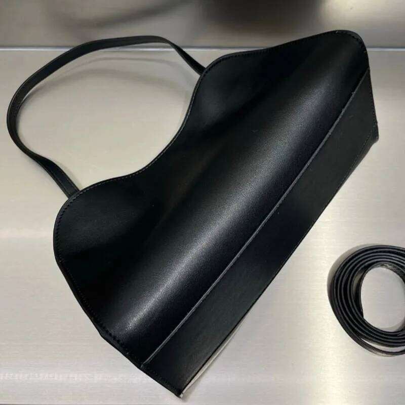 Genuine Leather Underarm New Niche Design Top Layer Cowhide Extremely Simple Shoulder Crossbody Women Hand Tote Bag 250911 Mdng916