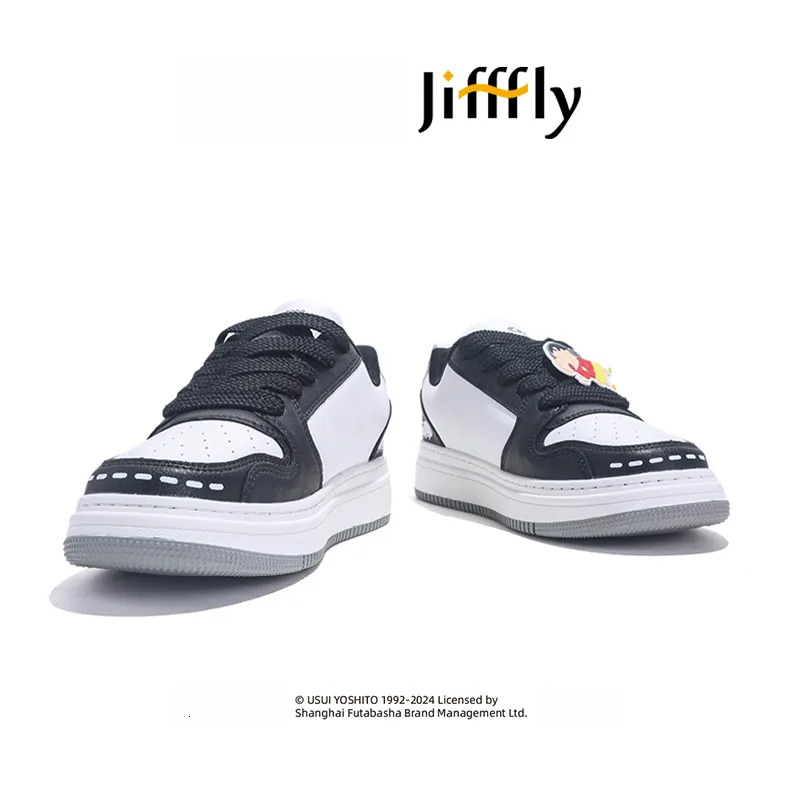 Jifffly Designer Crayon Collaboration Skate Shoes 2025 New Men's And Women's Thick-soled Casual Luxury Shoes Sports Sneakers Are Fashionable