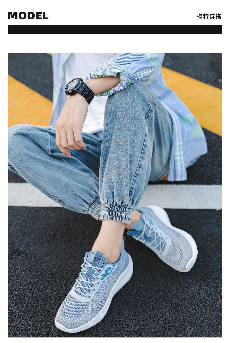 Mens Net Style Sneakers Breathable Durable for Sporty Runs Men's Shoes 2024 New Breathable Comfortable Fashion Running Sports Casual Trend Men 