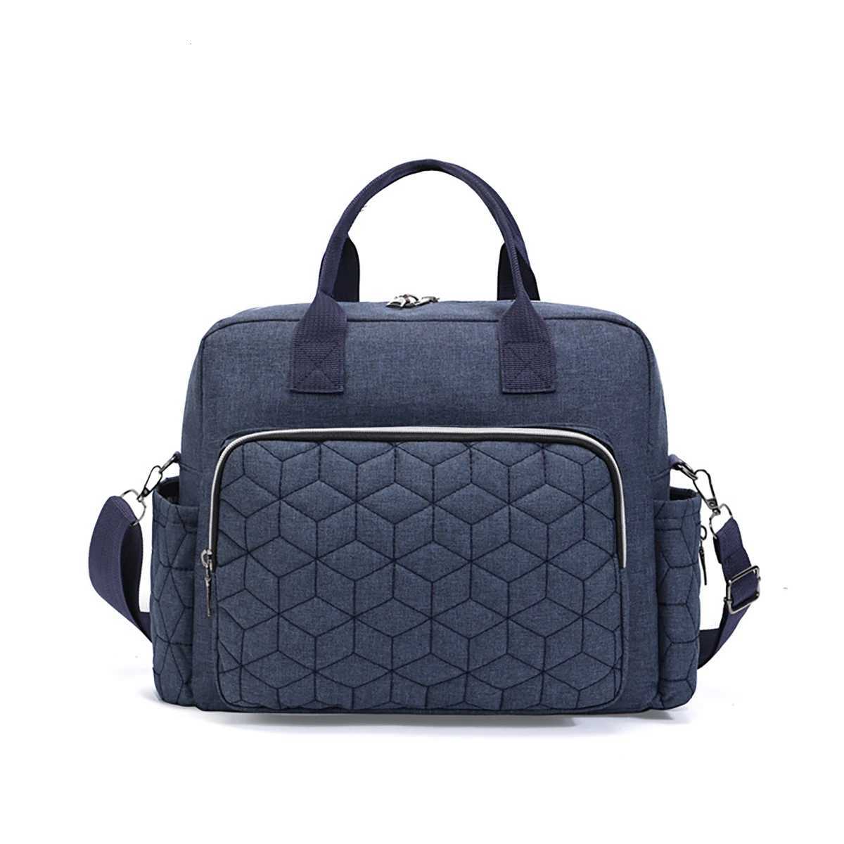 Fashionable Quilted Diamond Grid Single Shoulder Multi Functional Mommy Bag Large Capaci Diagonal Cross Mom Bag for Going OutXJ250928