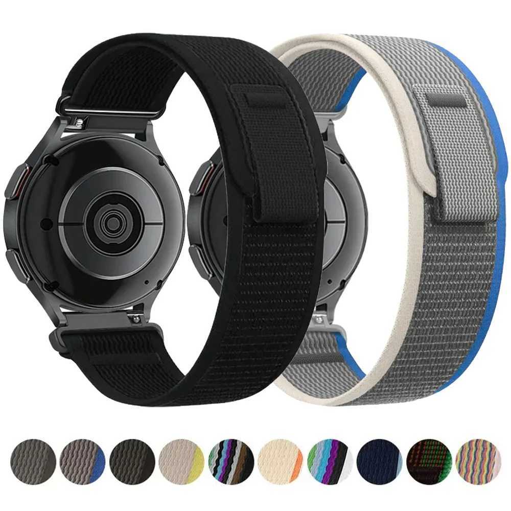 22mm 20mm Nylon Loop Strap for Samsung Galaxy Watch 7 6 5 4 3Garmin 970 Bracelet Correa Band for Huawei Watch 5 GT54 Pro 46mm W250928