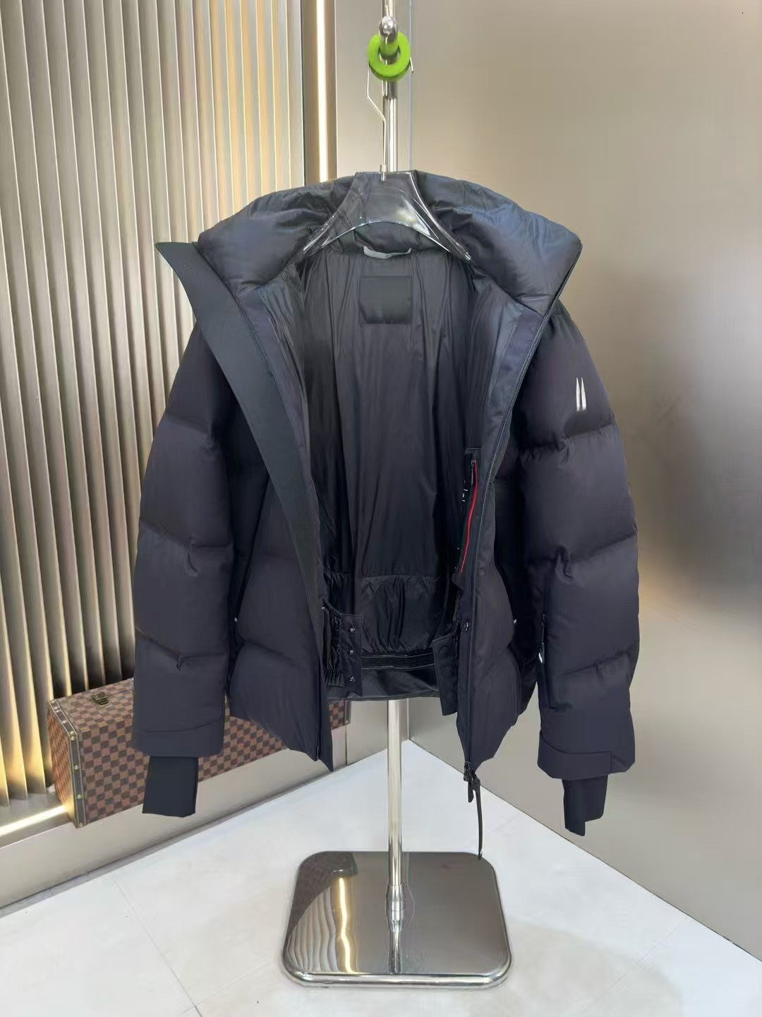 Designer puffer parka thickened and hooded windproof and thermal coat jacket Available in multiple styles Premium White Duck Down Filled