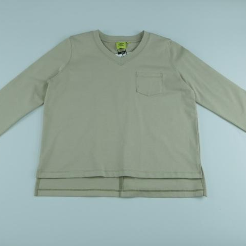 Men's Early Autumn Long-Sleeved Base Layer Top, Pure Cotton, Versatile V-Neck Sweatshirt, Skin-Friendly Inner Layer, Pattern Can be Customized-01