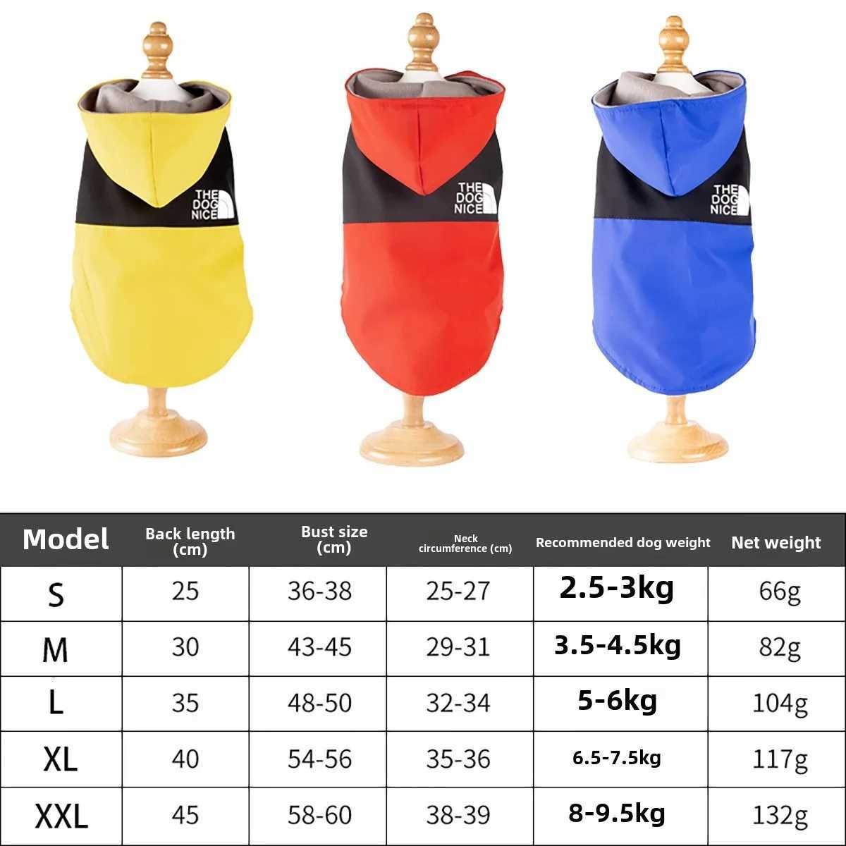 Waterproof Raincoat et for Dogs Teddy Spring Autumn Handsome Pet Clothing Popular Doggy Outerwear X250928