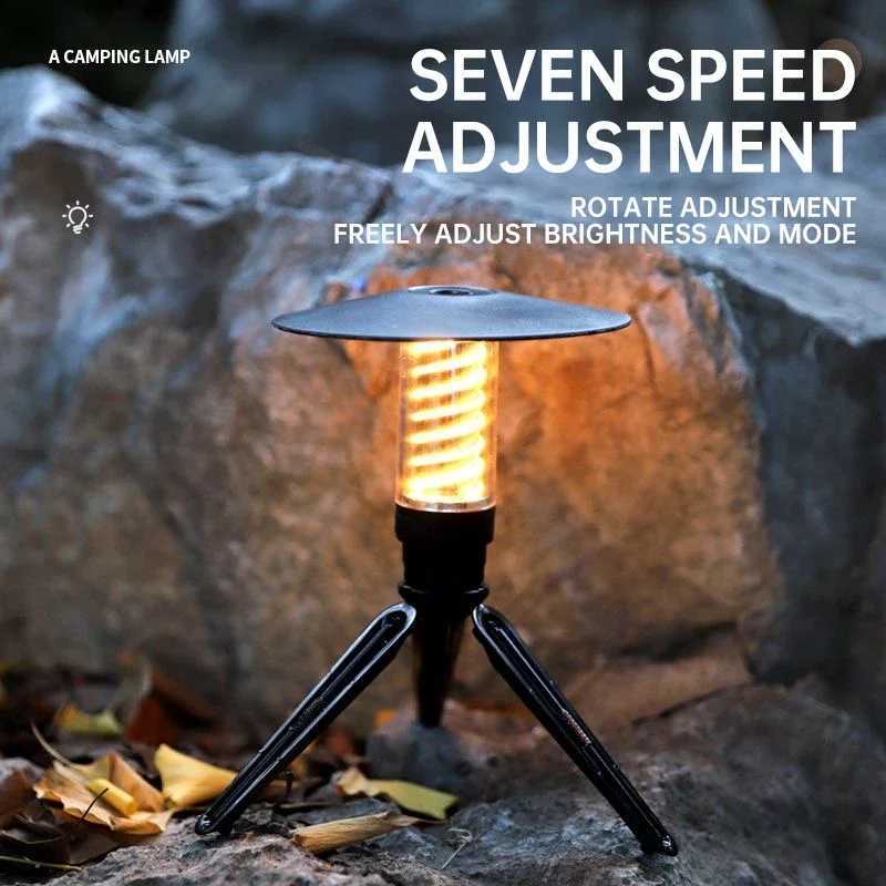 Multiform Combination Waterproof Camping Stand Light Outdoor Portable Ultralonglife LED Light Handheld Tent Hanging Light C250928