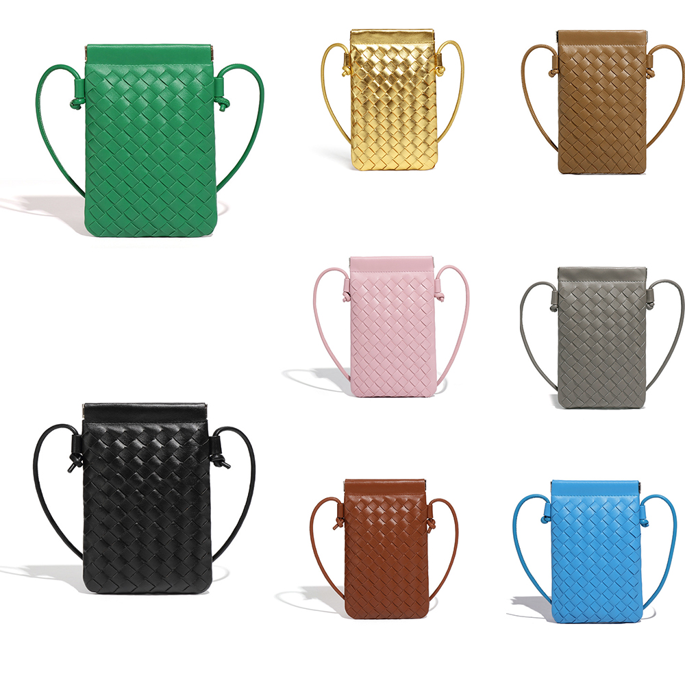 Designer Bags Cell Phone Bags Woven Shoulder Bags Luxury Bags Crossbody Purse Designer 2025 New Mini Bags High Quality Bags Women's Fashion Bags