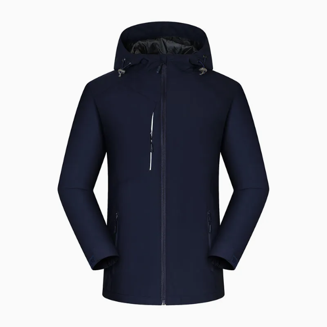 Men's Fashion Mountaineer Jacket #0736- Durable Windproof Outerwear for Hiking & Cycling Activities