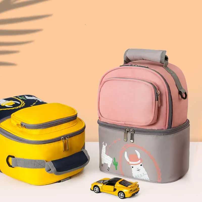 No Washing Mommy Bag Cooler Bag Multifunction Thermal Backpack bag Diaper Bag Waterproof Backpack Milk Bottle for baby StrollerXJ250928