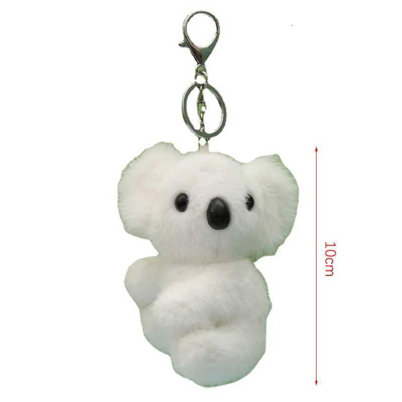 Cute Kola Keychain Keyring Plush Toy Koala Bear Women DIY Jewelry Accessories Bag Pendant Novelty Gift CharmsXJ250928