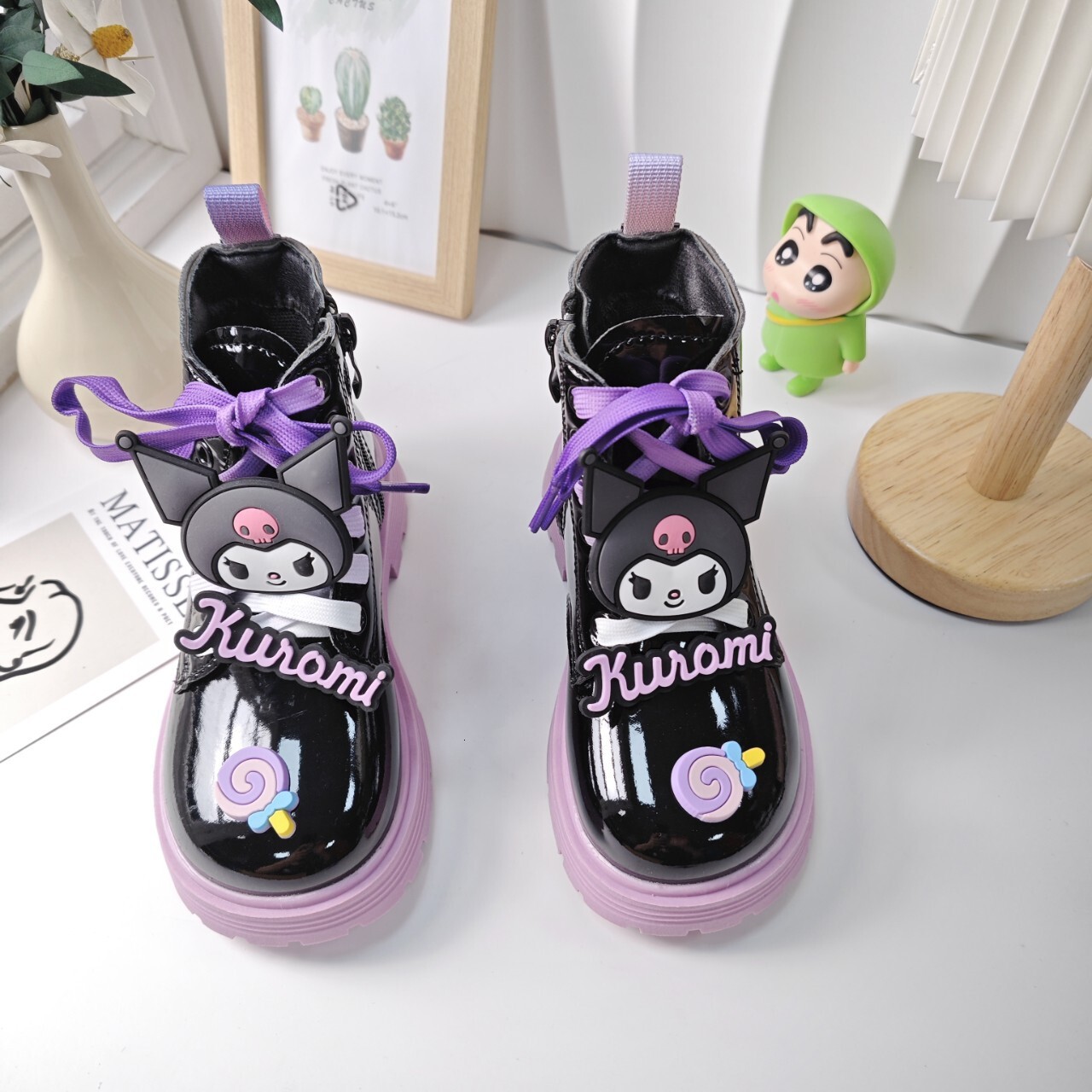 Autumn New Women's Casual Martin Boots Black Fashion Children's Short Boots Soft soled British Trendy Boots Designer Shoes