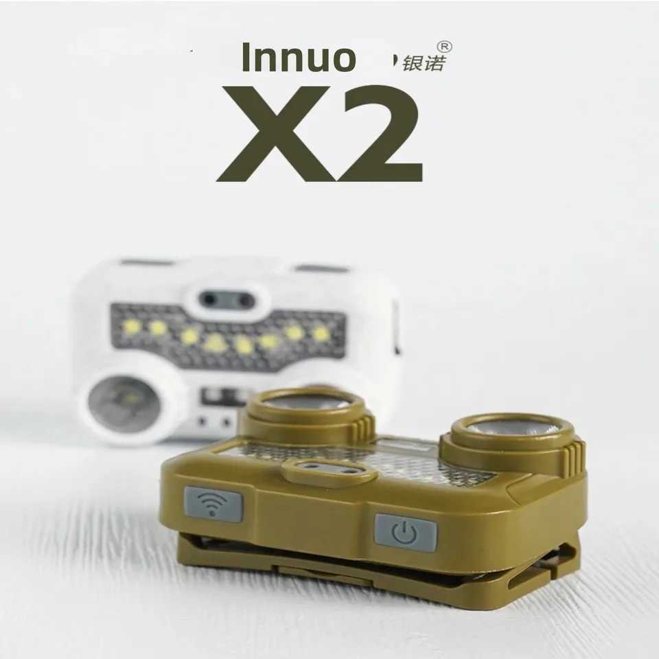 Powerful LED Headlamp IPX4 Waterproof Emergency Head Flashlight 260LM LED Headlamp 1000mAh for Outdoor Fishing Camping Hiking C250928